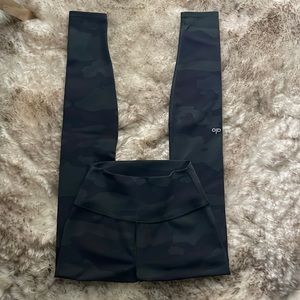 Alo High waist camo vapor legging